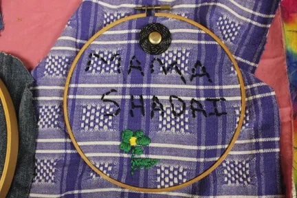 Mama shadai embroidery